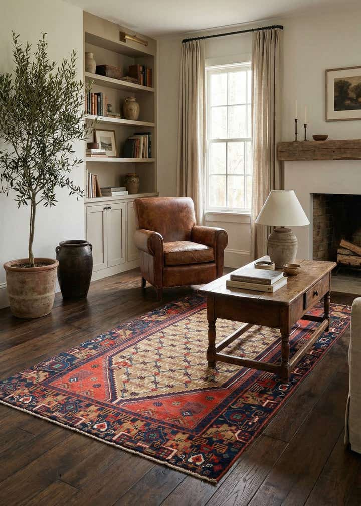 3' 5 x 6' 8 Hamedan Rug