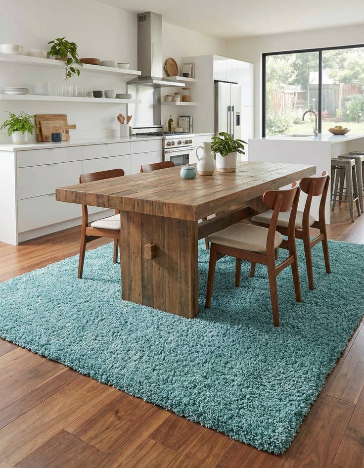 Detail image of  7' 10 x 10' Zermatt Shag Rug