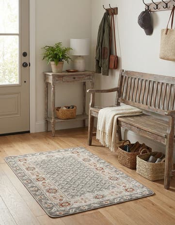 Steel gray Charlotte Rug
