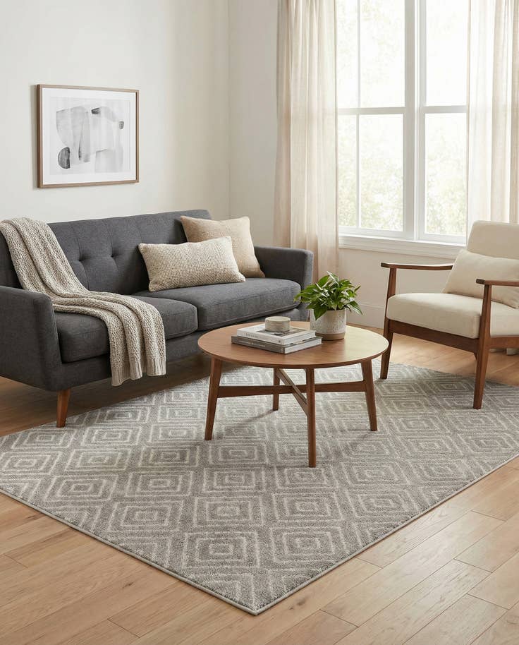 Detail image of 5' x 8' Easy-Clean Sabrina Soto Indoor / Outdoor Rug