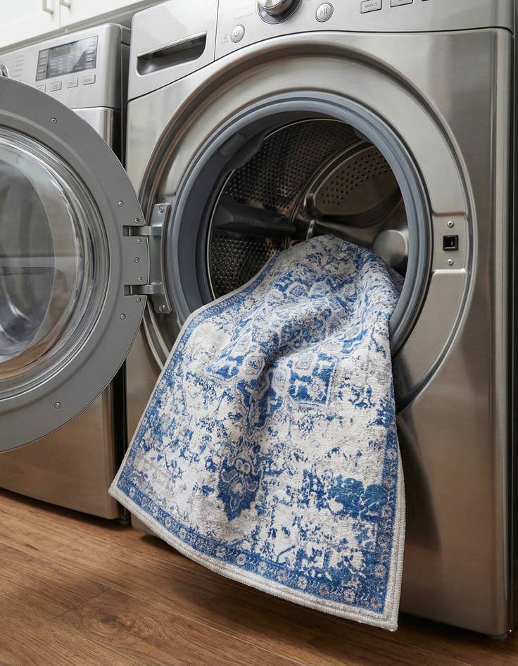 Detail image of 2' x 6'  Washable Renaissance Runner Rug