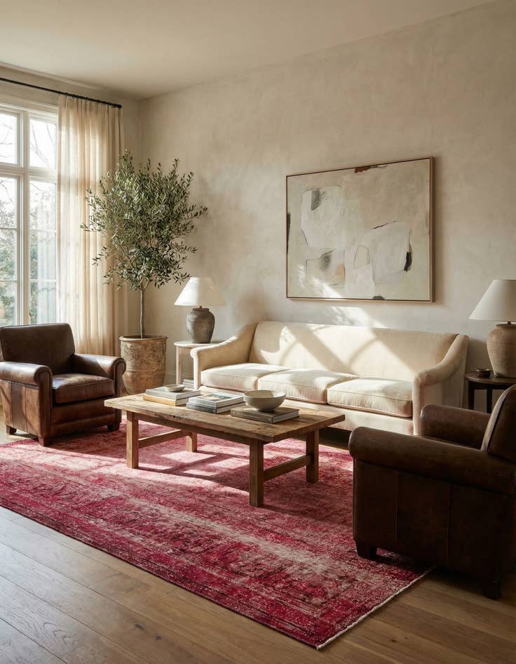 Detail image of 5' 3 x 10' 3  Hand Knotted Ultra Vintage Persian Wool Runner Rug