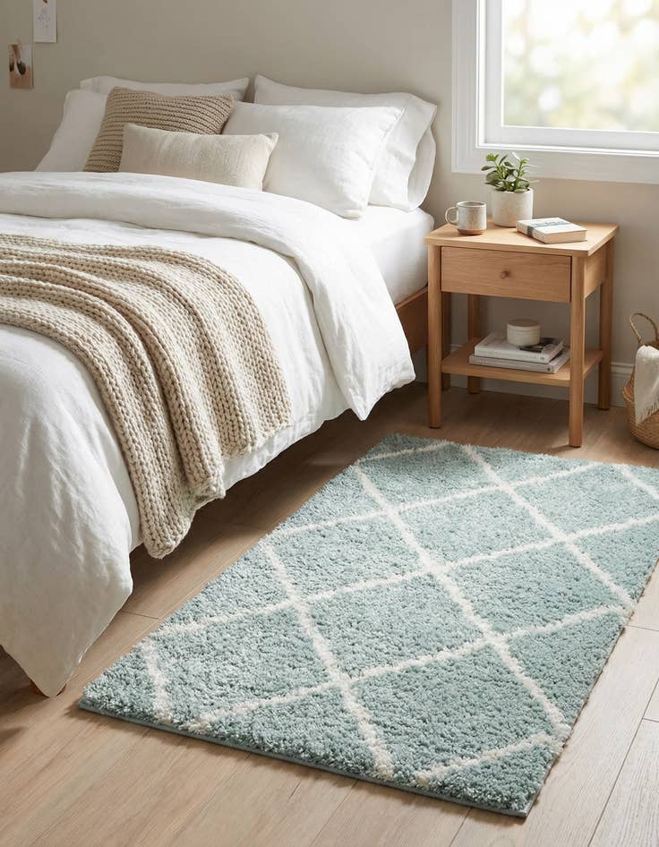 Detail image of  2' x 3' Soft Touch Shag Rug