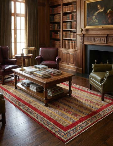 5' 2 x 7' Hand Knotted Ariana Ziegler Rug
