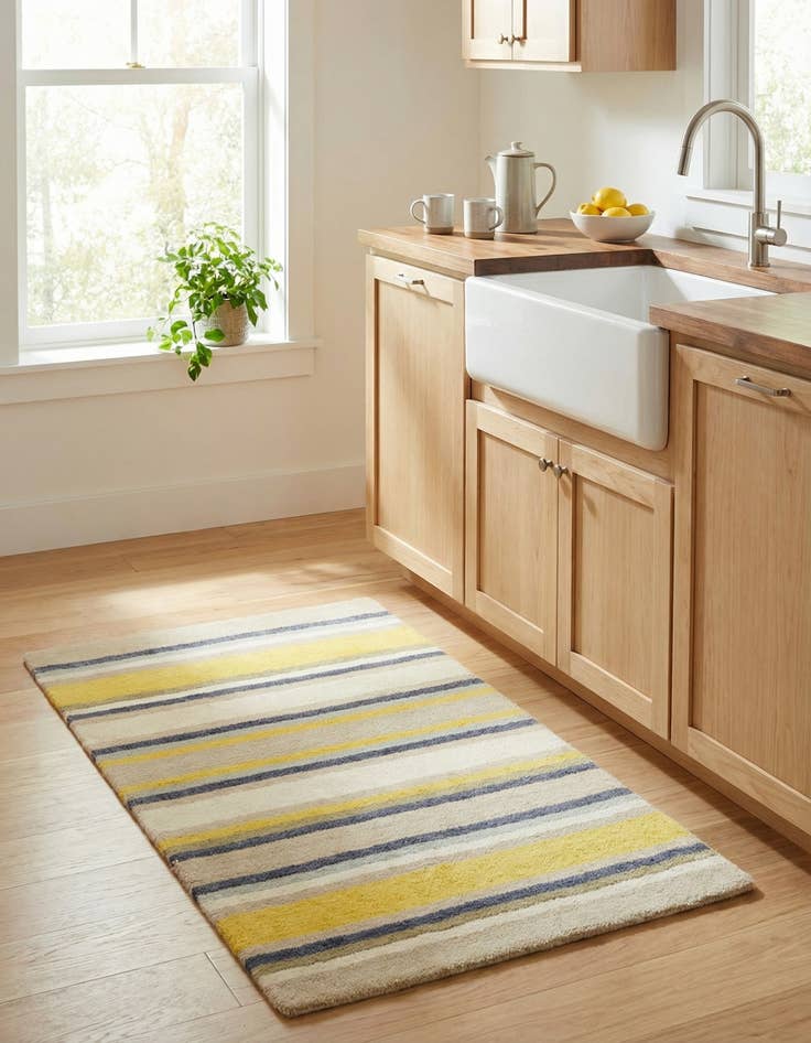 Detail image of 2' 9 x 5' Luna Wool Rug