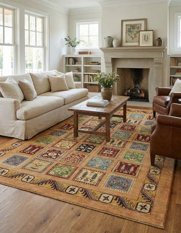 5' 8 x 8' 8 Hand Knotted Ariana Ziegler Rug