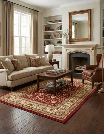 Red Aditi Rug