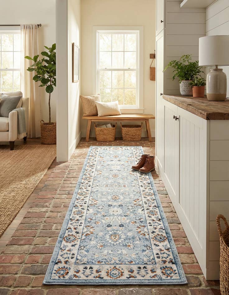 Detail image of 2' x 6' Charlotte Runner Rug