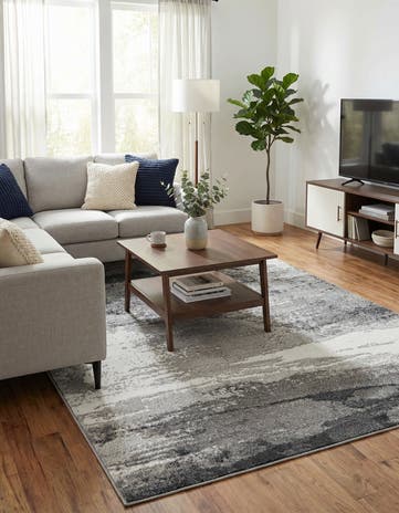 Black Oslo Rug