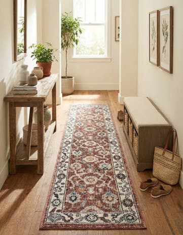 2' x 8' Eco Traditional Runner Rug