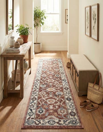 2' x 8' Eco Traditional Runner Rug