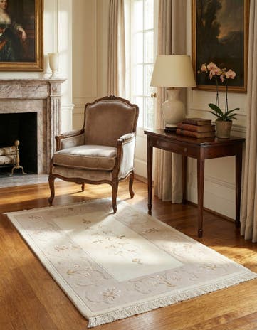 2' 8 x 4' 10 Hand Knotted Darya Wool Rug