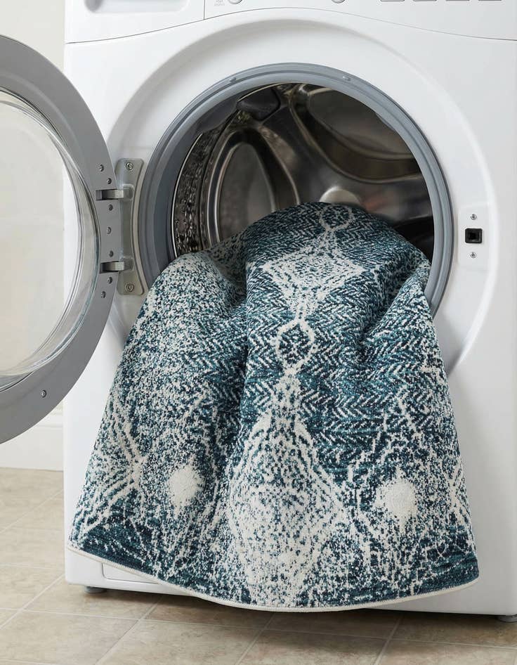 Detail image of 5' 3 x 8' Kamala Washable Rug