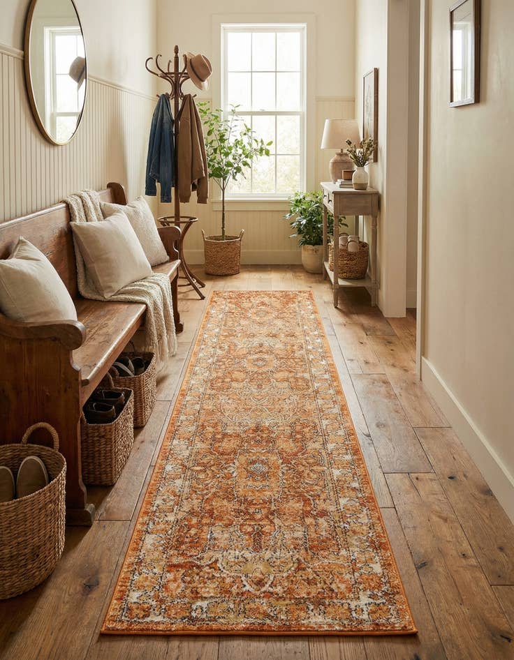 Detail image of  2' 7 x 16' 5 Isabella Runner Rug