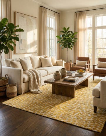 8' 1 x 10' 1 Hand Knotted Moroccan Wool Rug