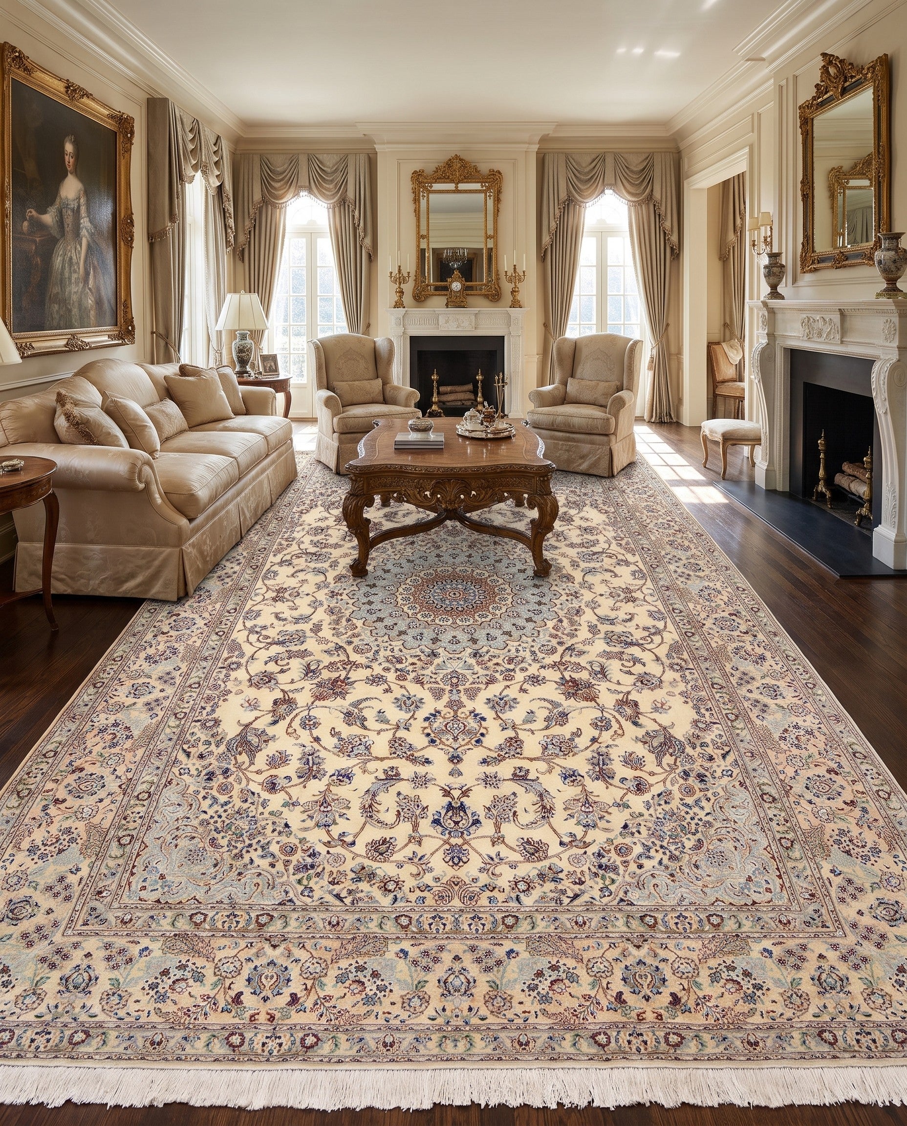 8' 4 x 12' 7 Nain Rug