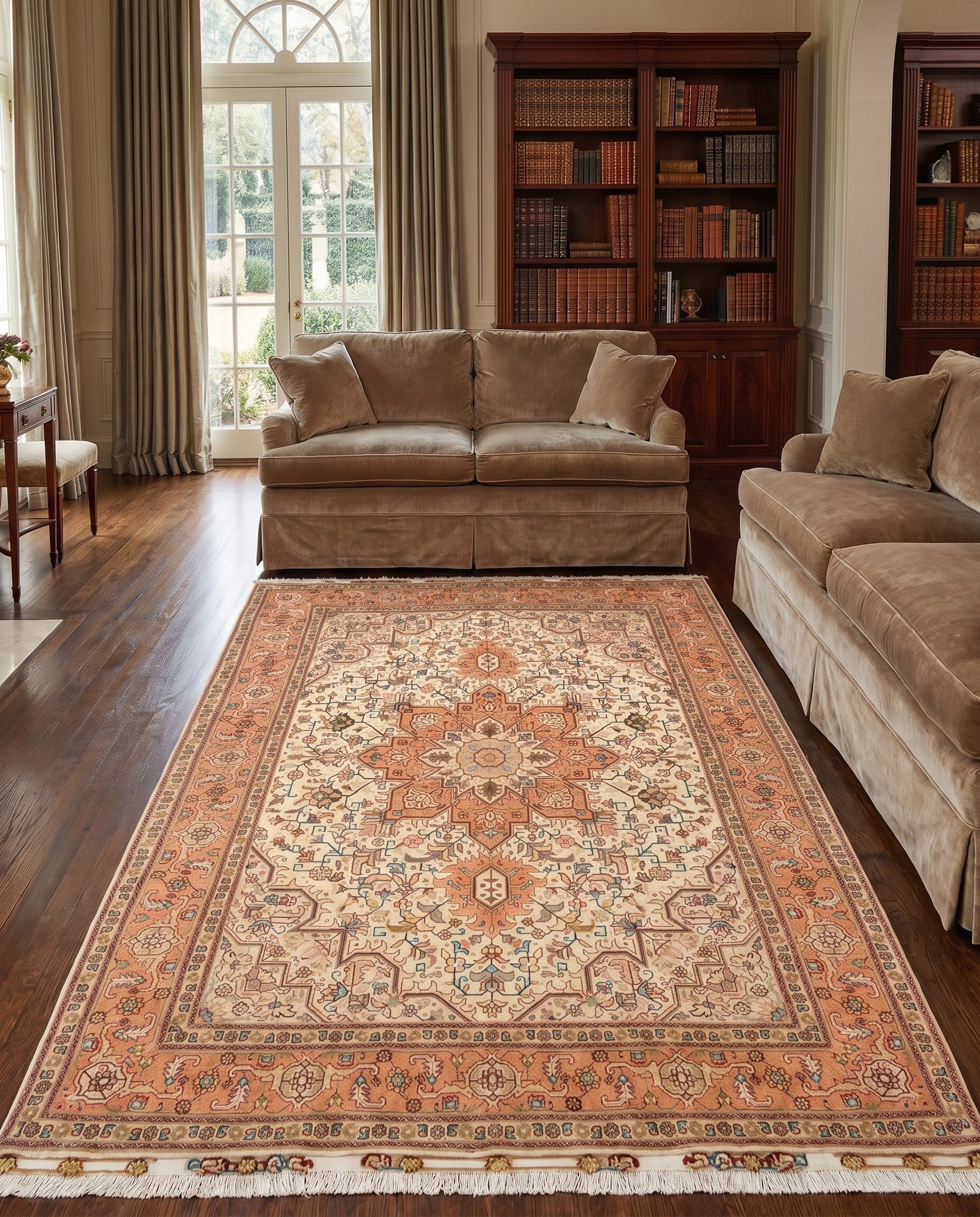 4' 11 x 7' 1 Tabriz Rug