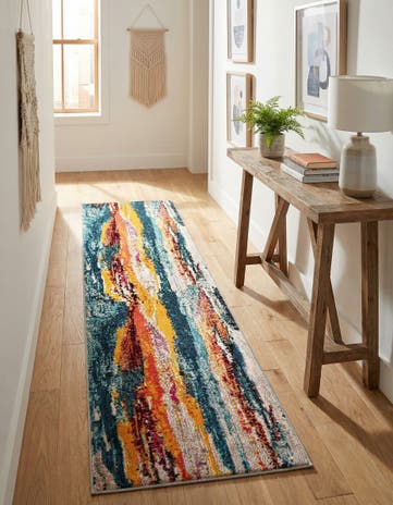 2' x 8' Washable Haerfest Runner Rug