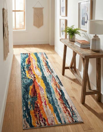 2' x 8' Washable Haerfest Runner Rug