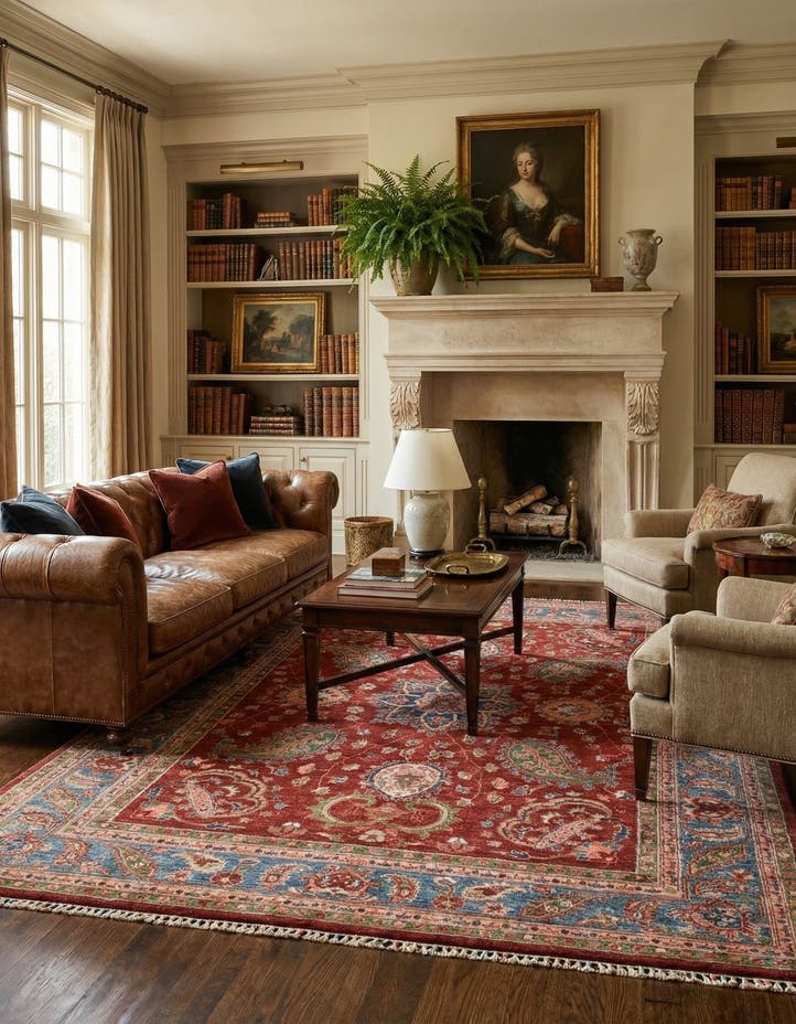 5' 7 x 7' 10 Hand Knotted Ariana Ziegler Rug