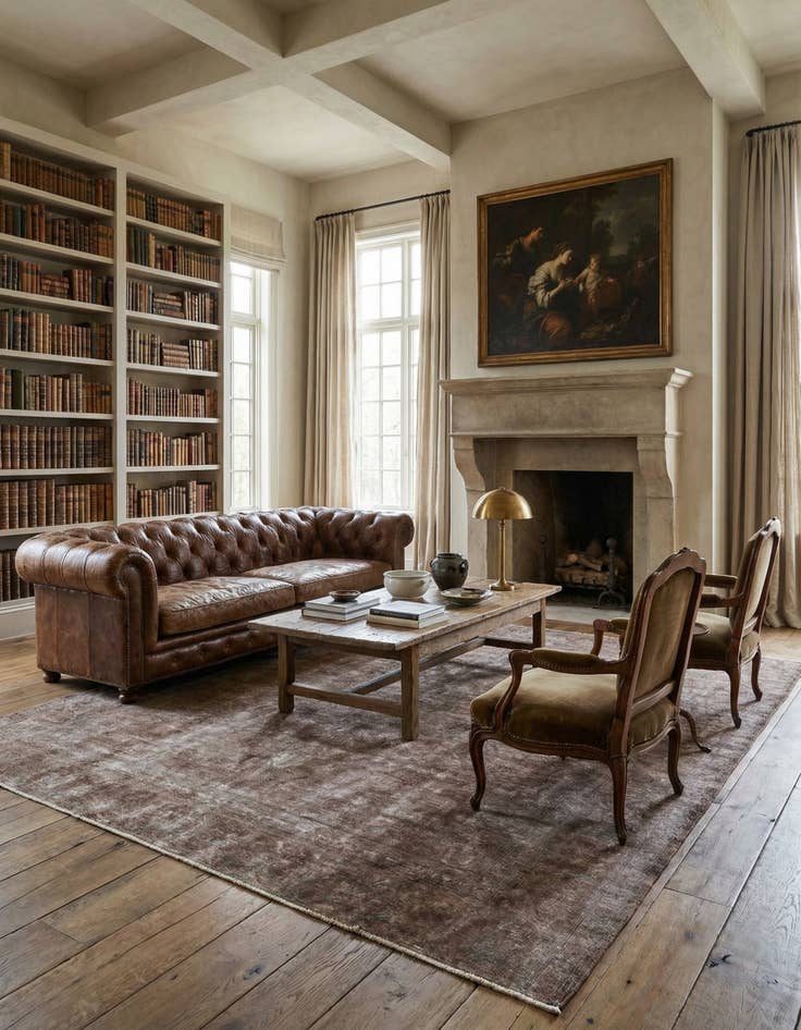 Detail image of  9' 5 x 11' 3  Hand Knotted Ultra Vintage Persian Wool Rug