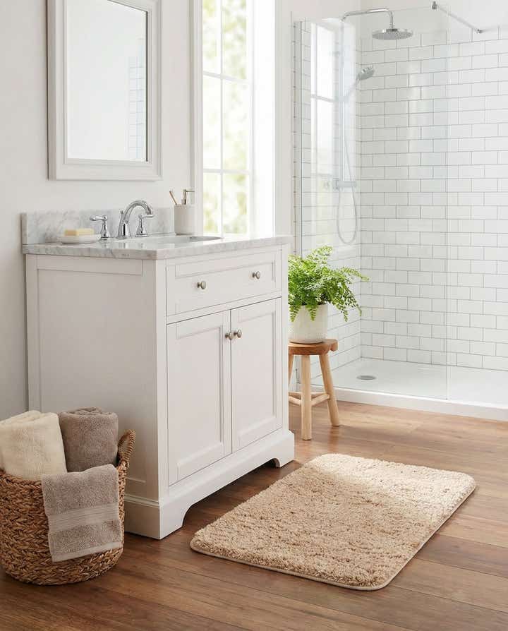 1' 8 x 2' 7 Bano Luxe Bath Mat