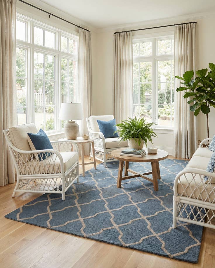 Detail image of 5' 1 x 8' Luna Rug