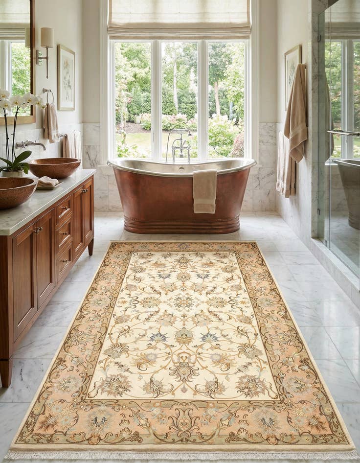 Detail image of  4' 10 x 8' 3 Tabriz Rug