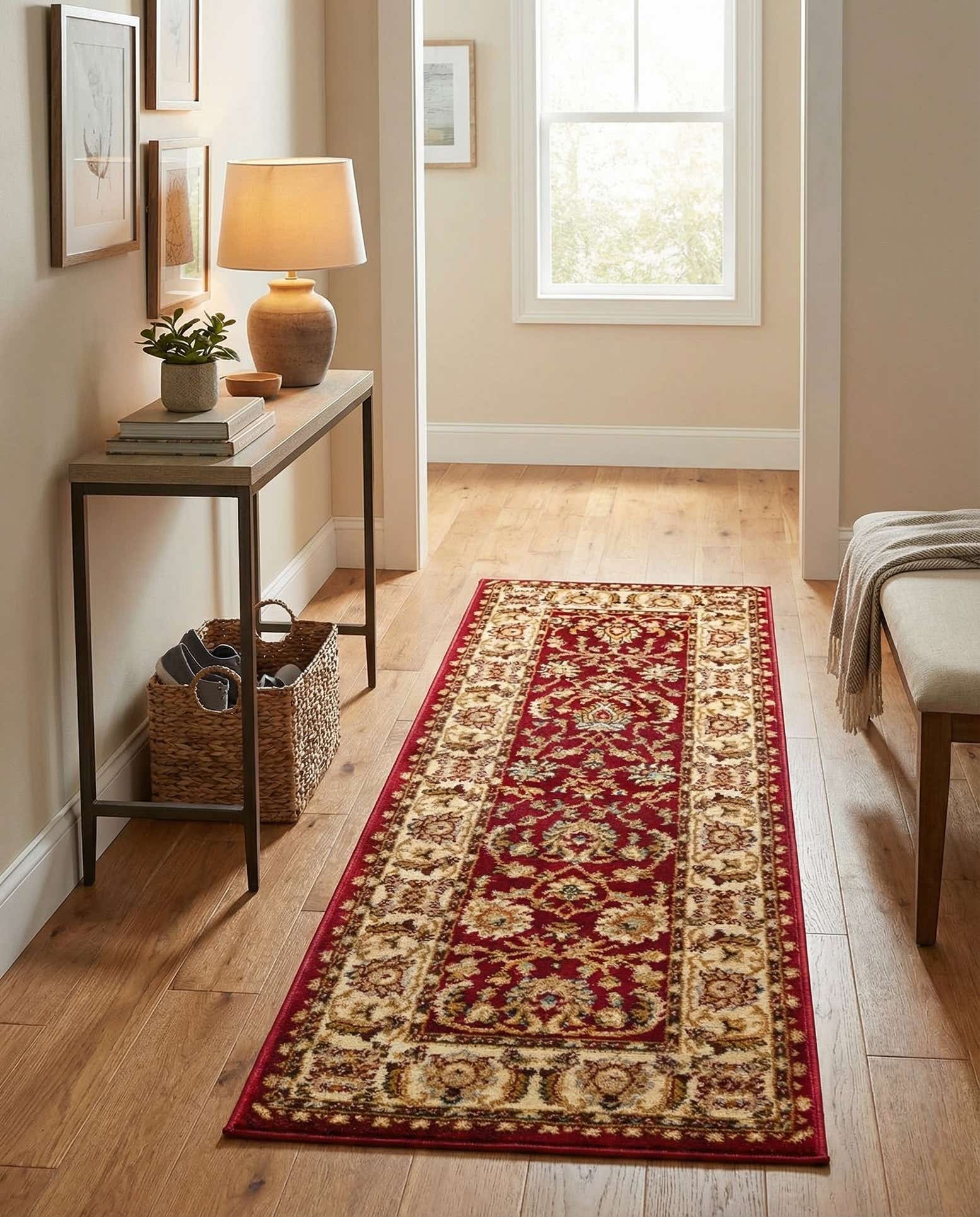 60cm x 160cm Agra clásico Alfombra Pasillera