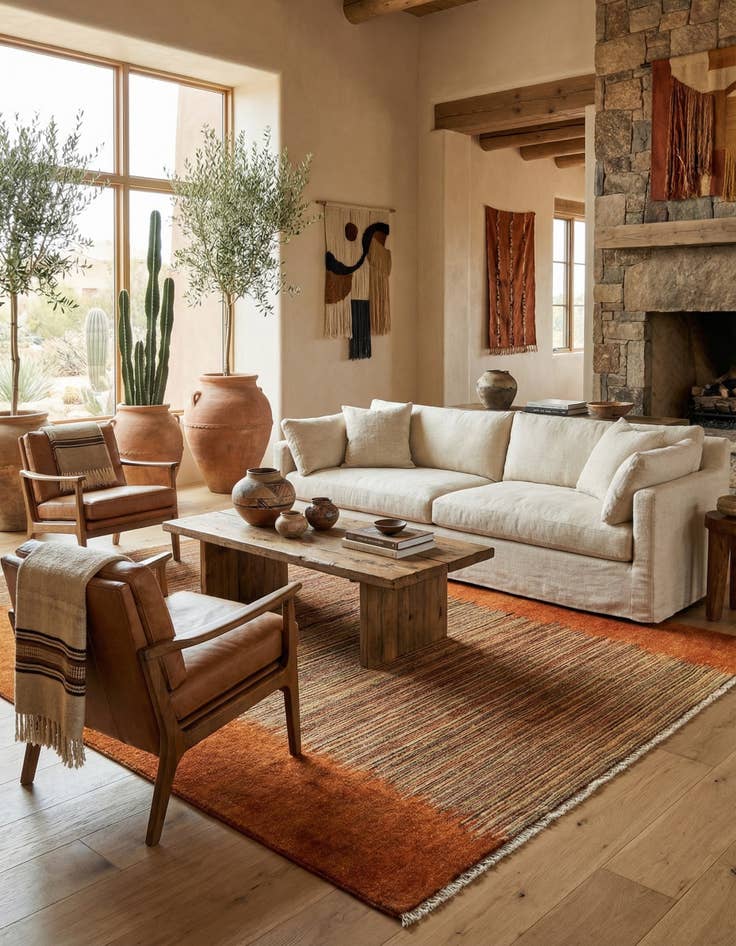 Detail image of 4' 11 x 7' 1 Juma Wool Rug