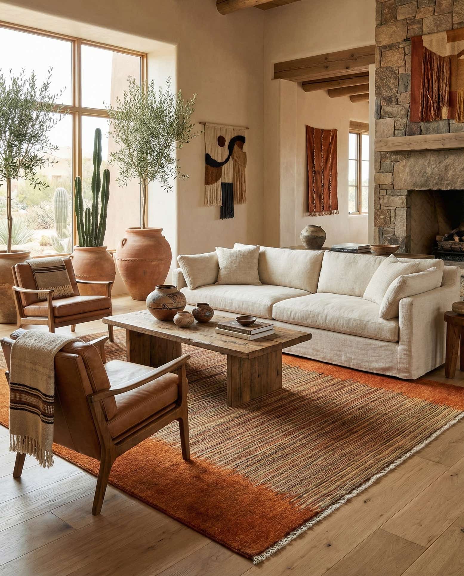 4' 11 x 7' 1 Juma Wool Rug