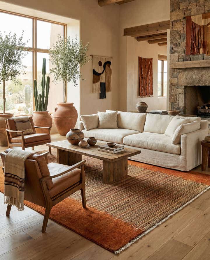 4' 11 x 7' 1 Juma Wool Rug
