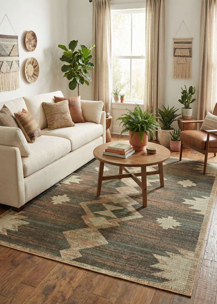9' x 12' Easy-Clean Baja Indoor / Outdoor Rug