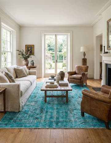 5' 11 x 9' 2 Ultra Vintage Wool Rug