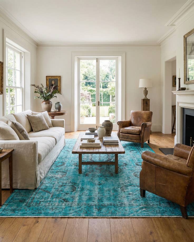 Detail image of 5' 11 x 9' 2 Ultra Vintage Wool Rug