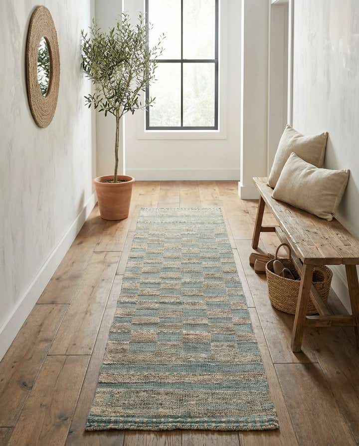 2' 2 x 10' 3 Hand Knotted Moroccan Wool Runner Rug