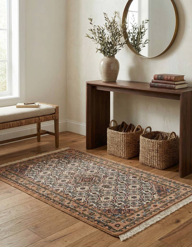 Detail image of 3' x 5' 5 Hand Knotted Bidjar Wool Rug