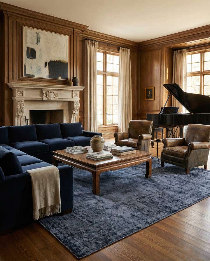 9' 8 x 12' 7 Hand Knotted Ultra Vintage Persian Wool Rug