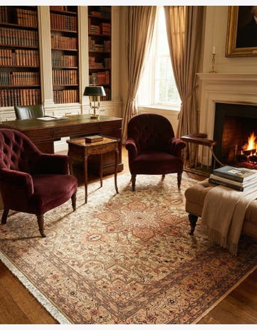 4' 11 x 6' 9 Tabriz Rug