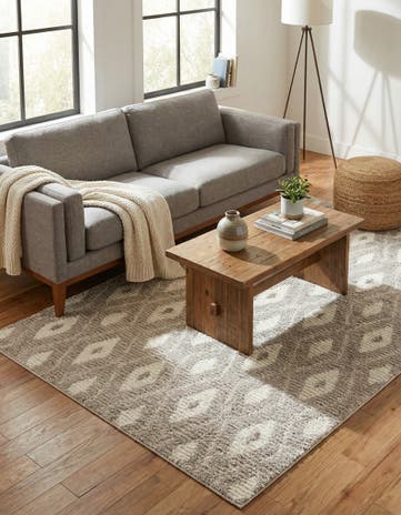 5' x 8' Sepia Rug