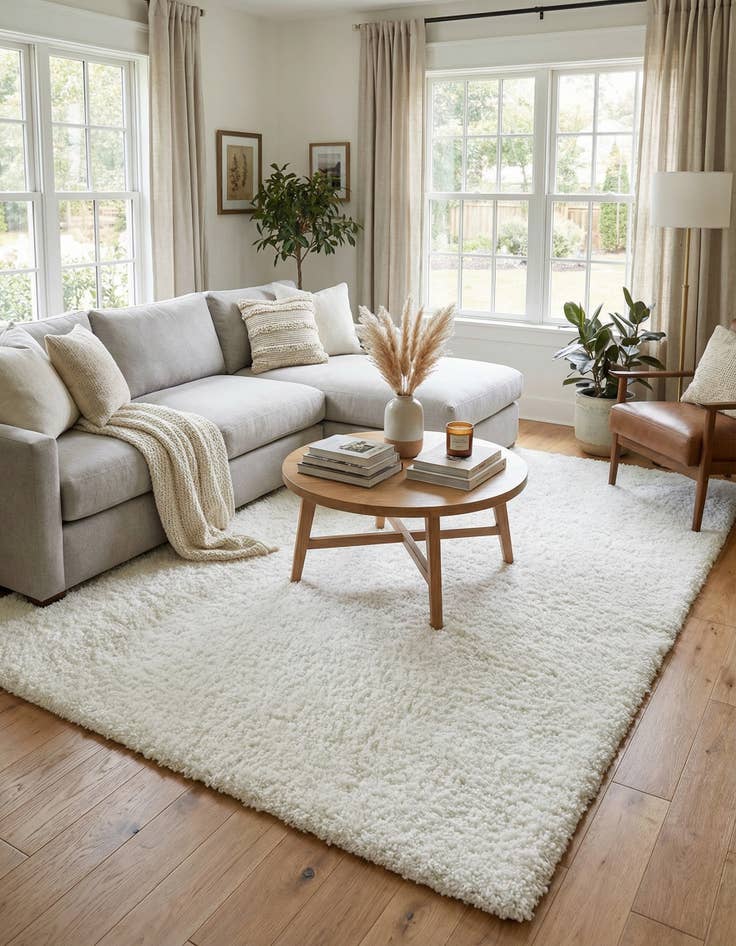 Detail image of  7' x 10' Zermatt Shag Rug