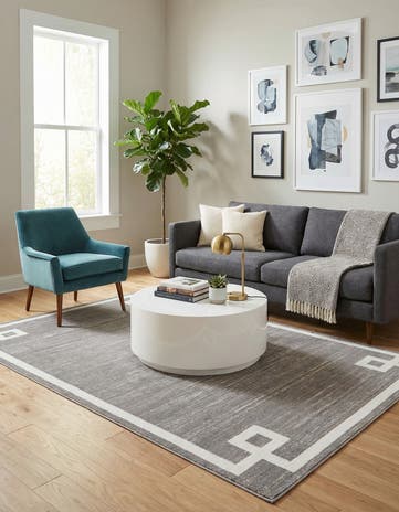Jill Zarin Gray Uptown Lenox Hill Rug