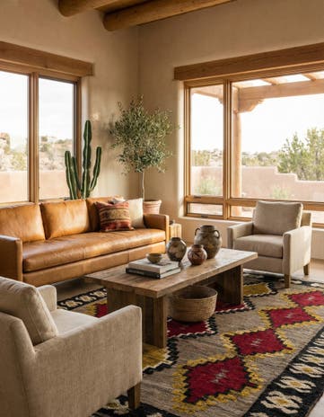 8' x 10' 5 Hand Knotted Darya Wool Rug