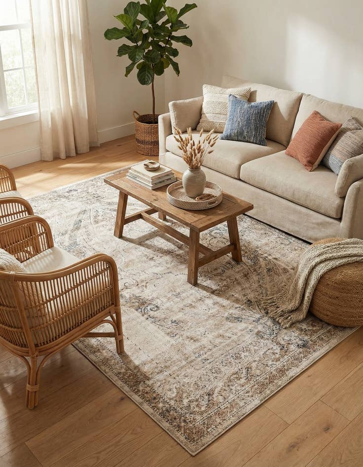 Detail image of  6' x 9' Eliza Rug