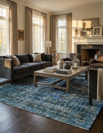 8' 2 x 10' 7 Hand Knotted Ultra Vintage Persian Wool Rug