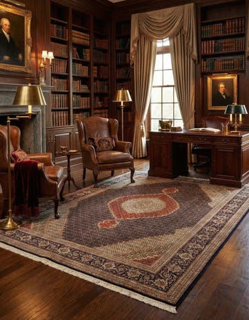 6' 8 x 10' 2 Tabriz Mahi Rug