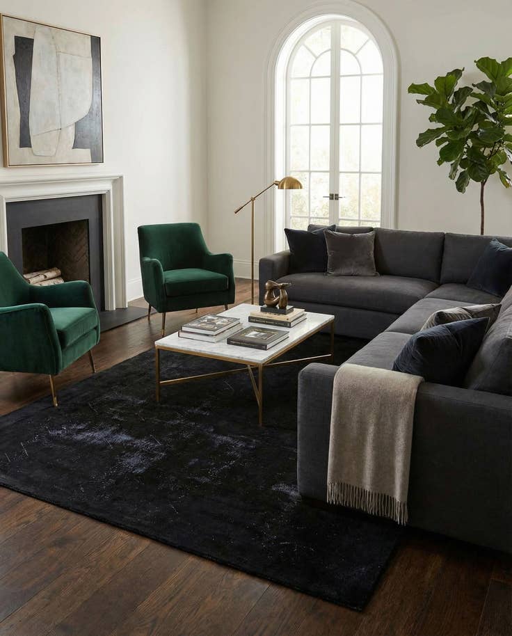 Detail image of 8' 2 x 11' 1 Hand Knotted Ultra Vintage Persian Wool Rug