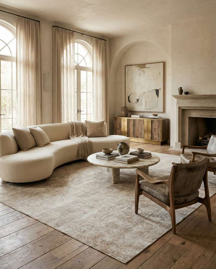 8' 10 x 12' 8 Hand Knotted Ultra Vintage Persian Wool Rug