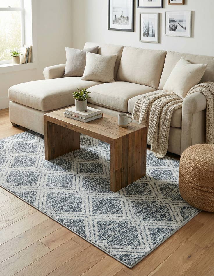 Detail image of 3' 3 x 5' 3 Kamala Washable Rug