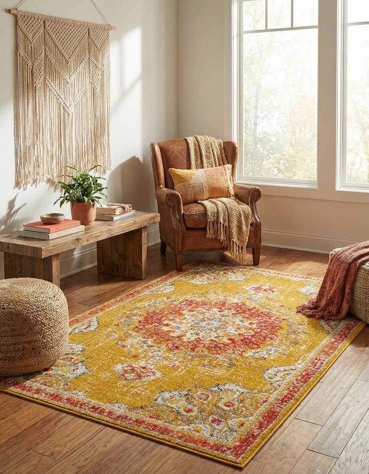 Detail image of 4' x 6' Carrington Rug